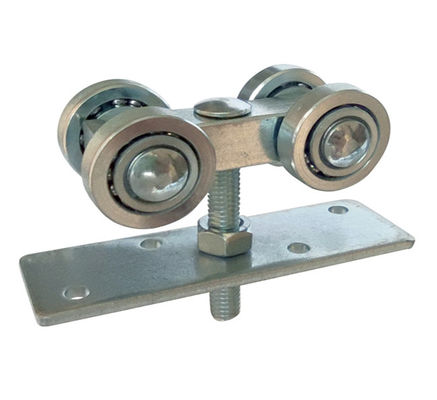 ঝরনা পায়খানা ঝুলন্ত দরজা চাকার ট্রলি 20mm