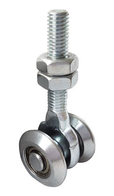 44mm M20 ঝুলন্ত স্ক্রীন ডোর রোলার ট্রলি 2 চাকা