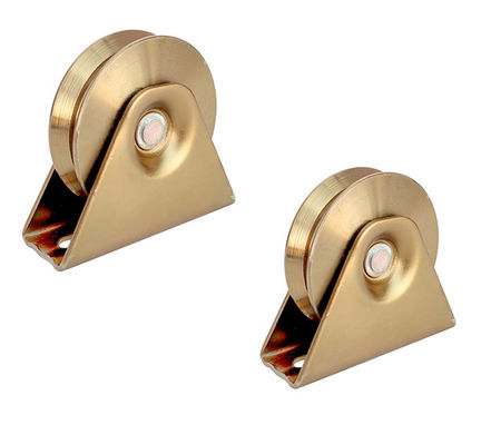 3.15&quot; 80Mm স্লাইডিং গেট রোলার হুইলস ডোর সিঙ্গেল বিয়ারিং