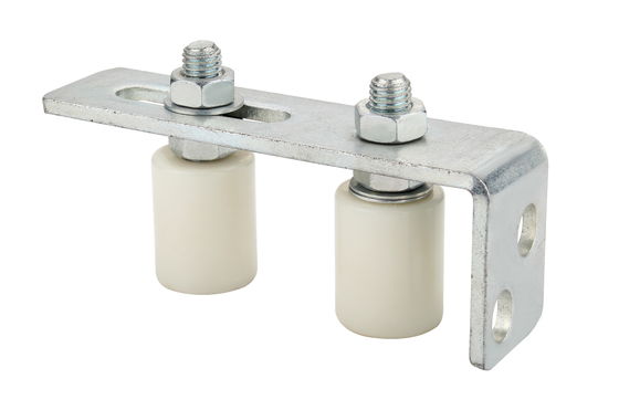 নাইলন রোলার সহ 40MM স্বয়ংক্রিয় স্লাইডিং গেট গাইড রোলার বন্ধনী কিট