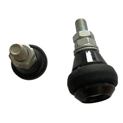 43MM 30MM M12 স্লাইডিং গেট নাইলন গাইড রোলার কালো