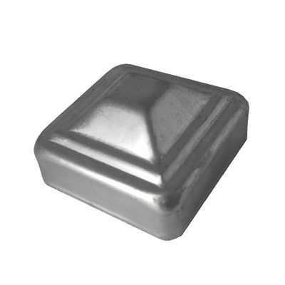 4.5in X 4.5in 7x7 8x8 4x4 স্কয়ার স্টিল পোস্ট ক্যাপ প্লাস্টিক কলাম কভার
