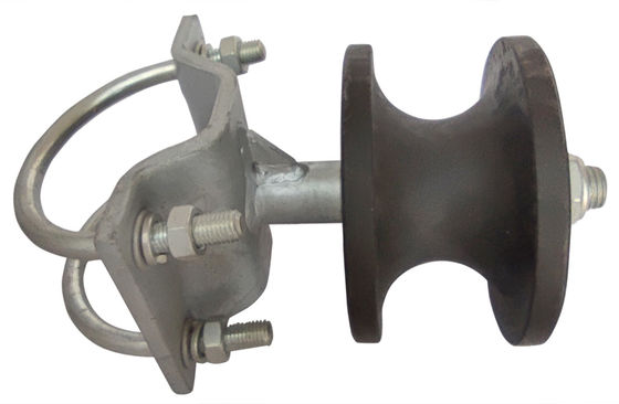 স্কয়ার পাইপ ফেন্স কিট D158mm এর জন্য চেইন লিংক 3&quot; ক্যান্টিলিভার গেট হুইলস ক্যান্টিলিভার রোলার