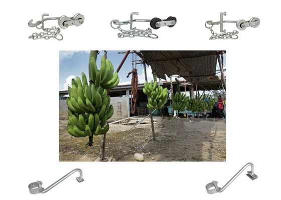 সহজ পরিবহন সরঞ্জামের জন্য 150kg-220KG কলার হুক ঝুলন্ত রোলার