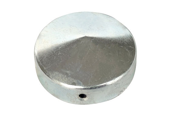 আলংকারিক 90mm 6 ইঞ্চি গোলাকার বেড়া পোস্ট ক্যাপ 2.75&quot; ধাতু