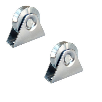 চ্যানেল সহ 40mm স্লাইডিং গেট চাকা অভ্যন্তরীণ স্ক্রু সমর্থন পুলি
